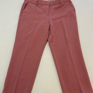 LOFT Dusty Pink Riviera Slim Pants